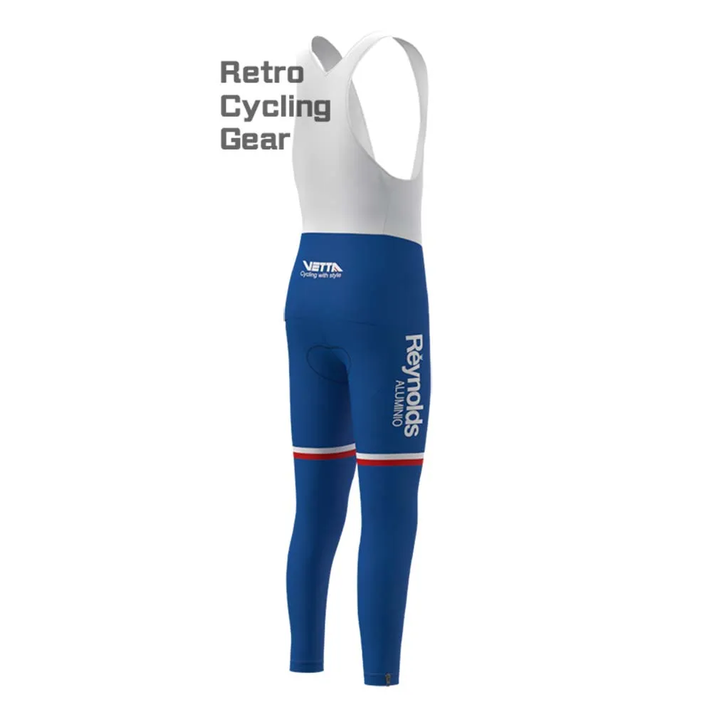 1990s Reynolds Fleece Retro Cycling Bib Pants