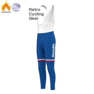 1990s Reynolds Fleece Retro Cycling Bib Pants