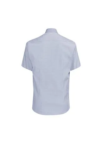 Biz Corporates Fifth Avenue Mens Short Sleeve Shirt (40122)-Clearance