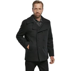 Brandit Pea Coat Black