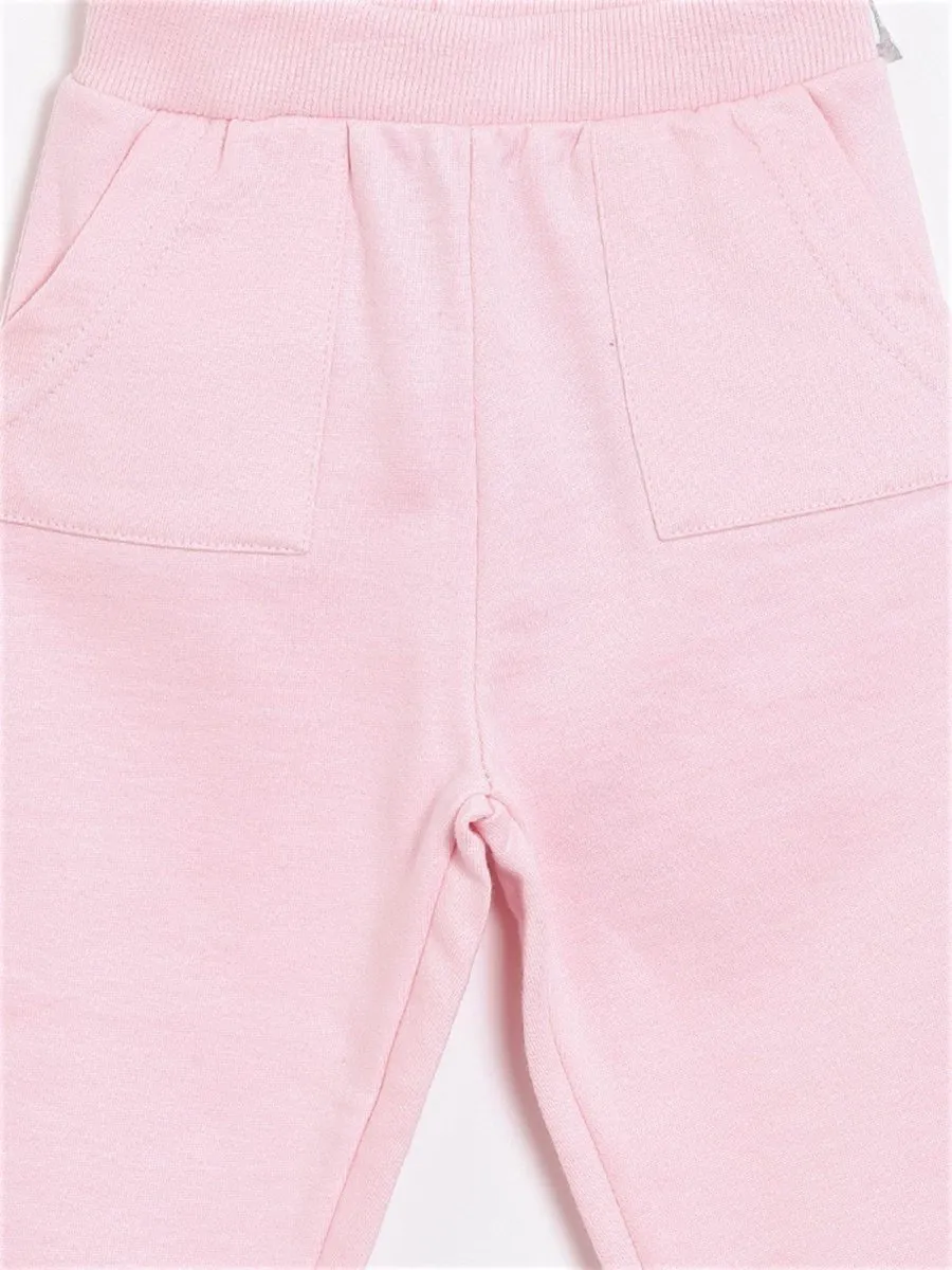 Combo of 2 Sweatpants- Pink and Navy Blue