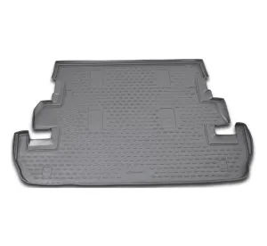 Custom Moulded Cargo Boot Liner suits Toyota Landcruiser 200 GXL 7-Seater 11/2007-7/2021 Black EXP.NLC.48.17.B13