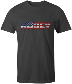 Hooey "Patriot" Charcoal T-Shirt for Men