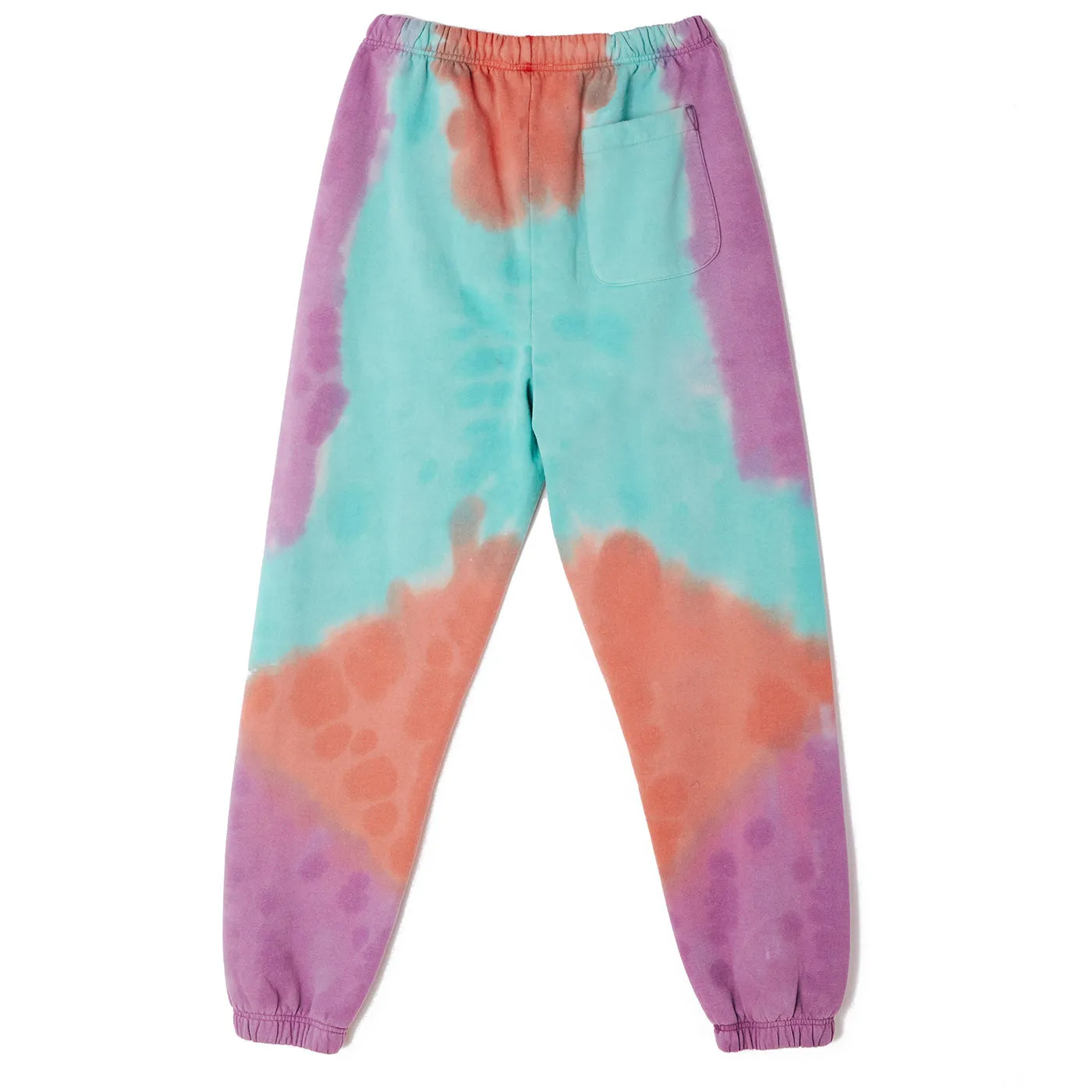 OBEY SUSTAINABLE TIE DYE SWEATPANT // PURPLE NITRO MULTI