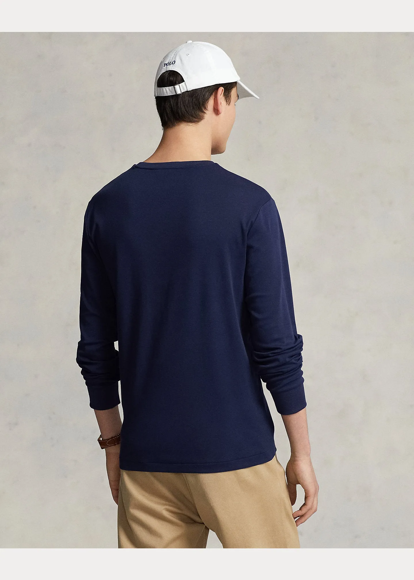 Ralph Lauren Custom Slim Fit Soft Cotton T-Shirt | French Navy