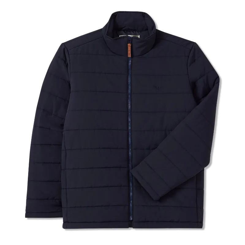 R.M.Williams Mens Patterson Creek Puffer Jacket - Navy