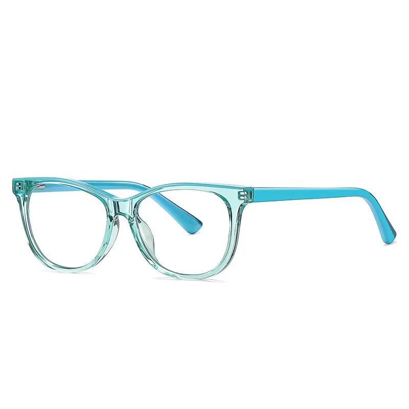 Zirosat Children's Unisex Full Rim Square Tr 90   Cp Eyeglasses  20207